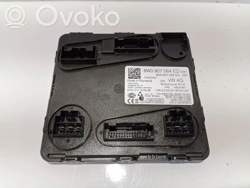 Moduł / Sterownik komfortu   8W0907064ED,8W0907064DD