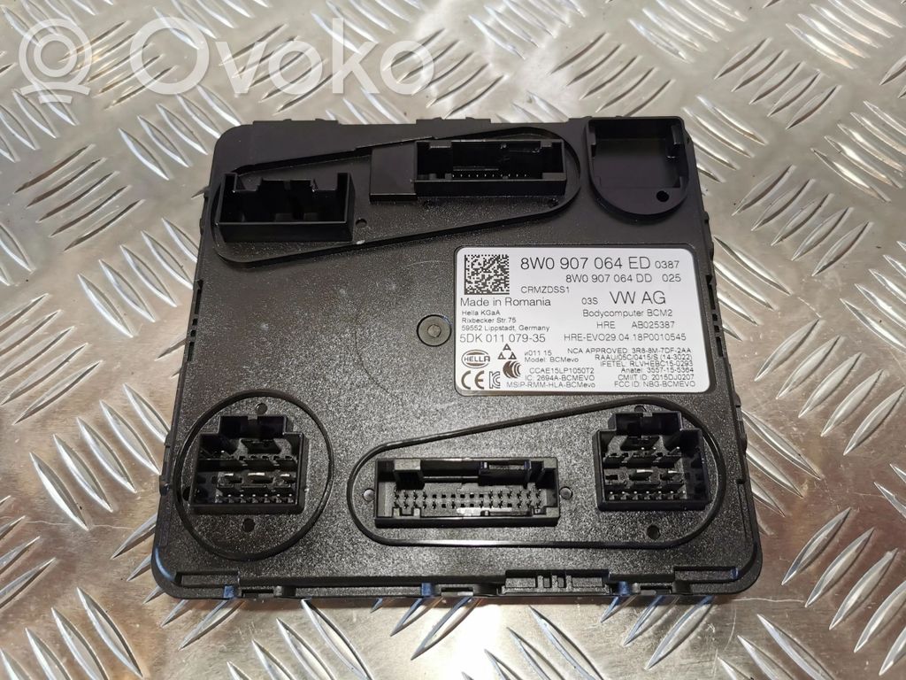 Audi Q7 4M Moduł / Sterownik komfortu 