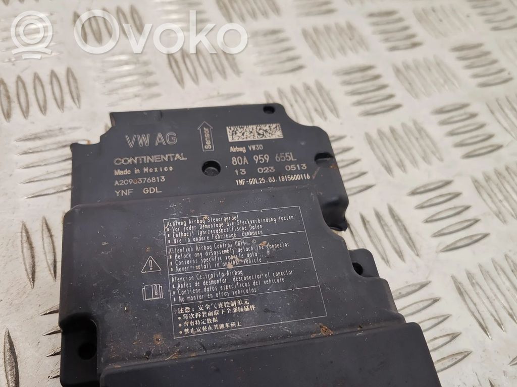 Oro pagalvių valdymo blokas   80A959655L