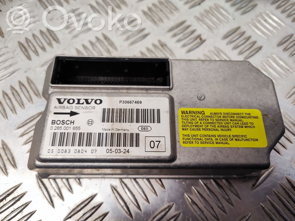 Volvo S80 Airbag control unit/module 
