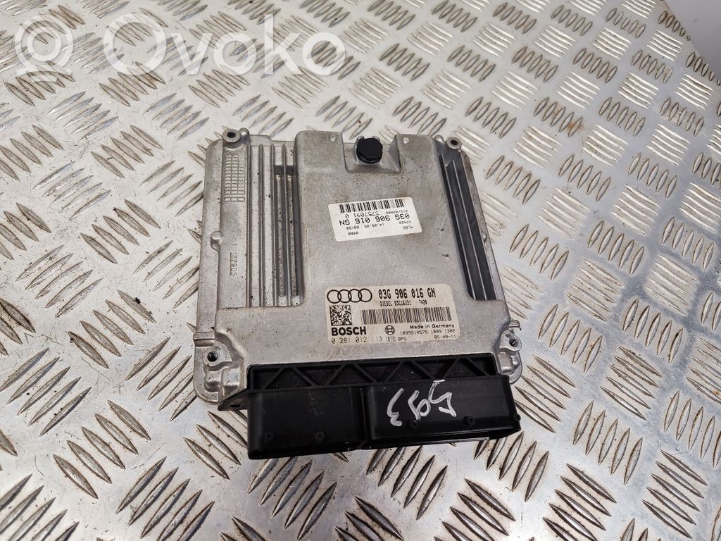 Audi A4 S4 B7 8E 8H Engine control unit/module 
