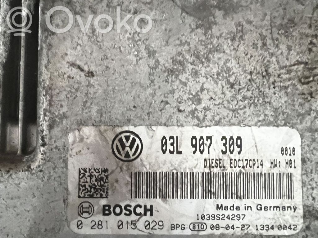 Volkswagen PASSAT B6 Engine control unit/module 