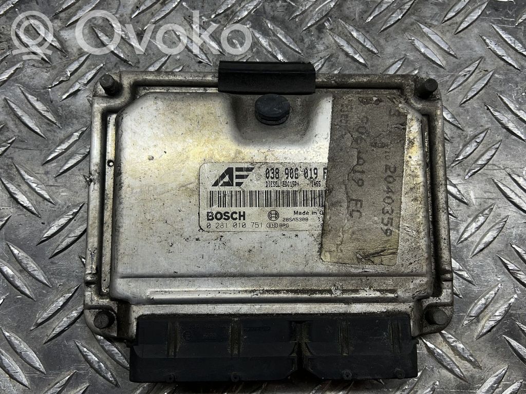 Seat Alhambra (Mk1) Engine control unit/module 