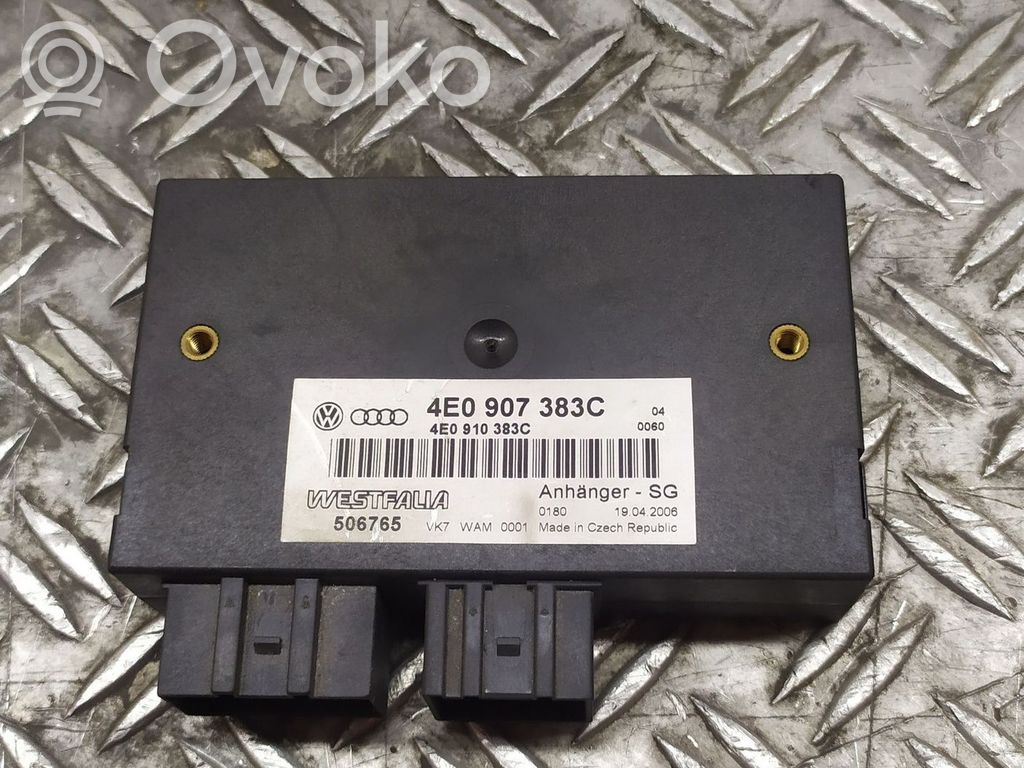 Audi Q7 4L Tow bar trailer control unit/module 