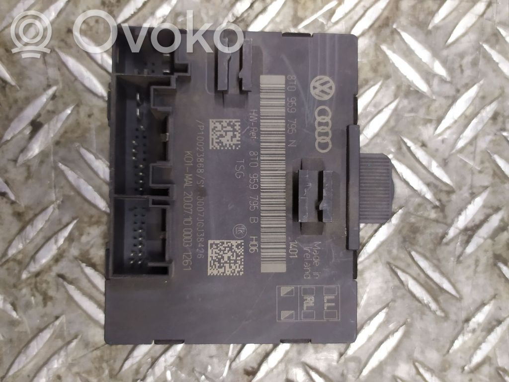 Audi A4 S4 B8 8K Door control unit/module 