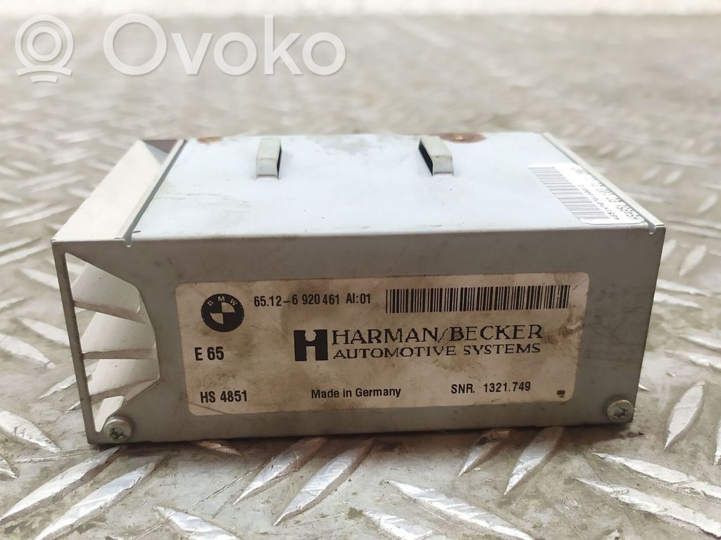 BMW 7 E65 E66 Garso stiprintuvas 