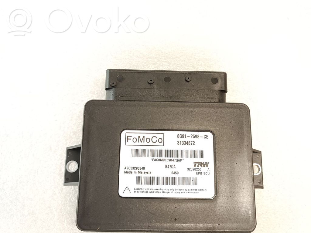 Volvo XC60 Hand brake control module 