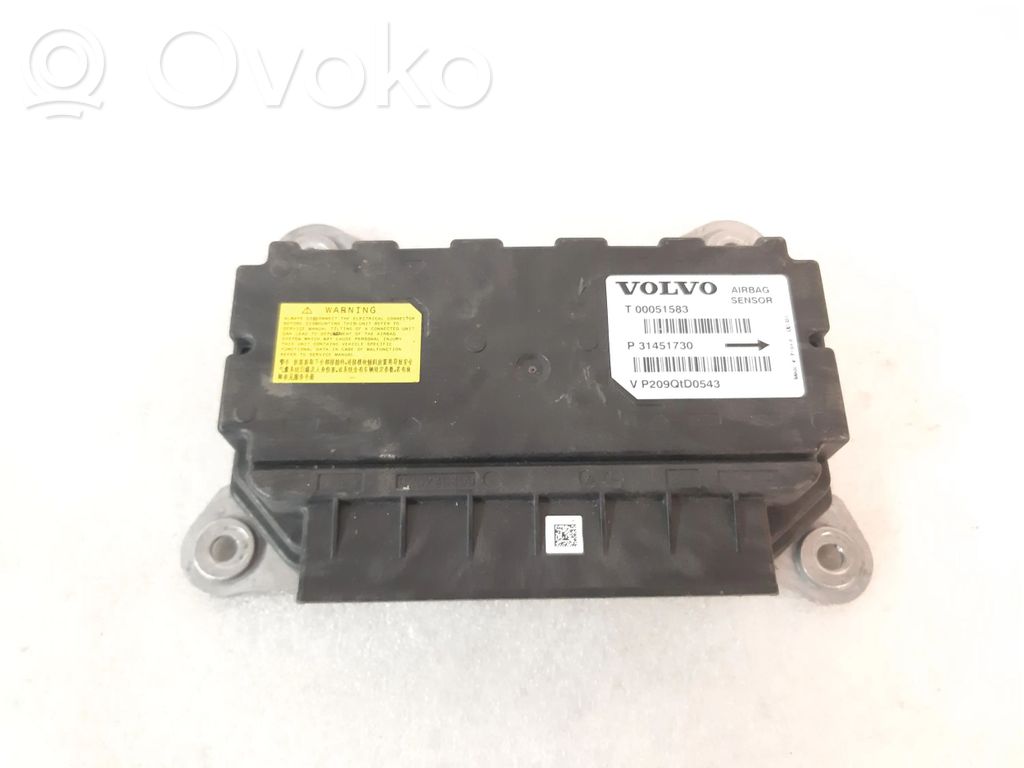 Volvo XC90 Airbag control unit/module 