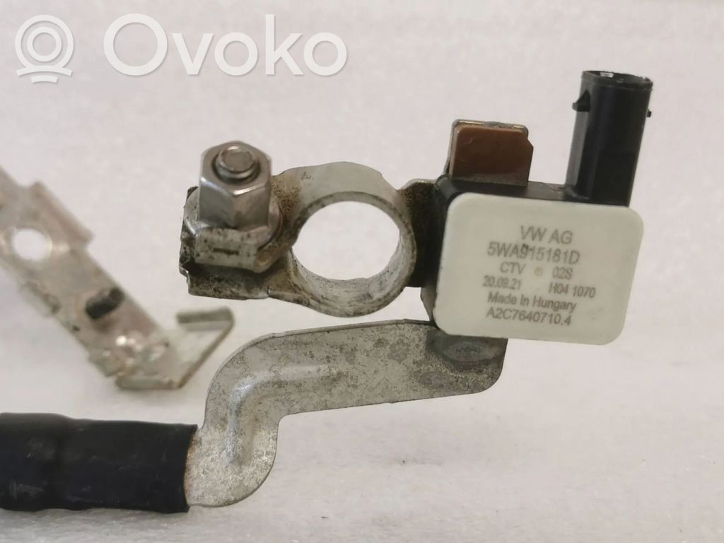 Audi A3 8Y Cable negativo de tierra (batería) 