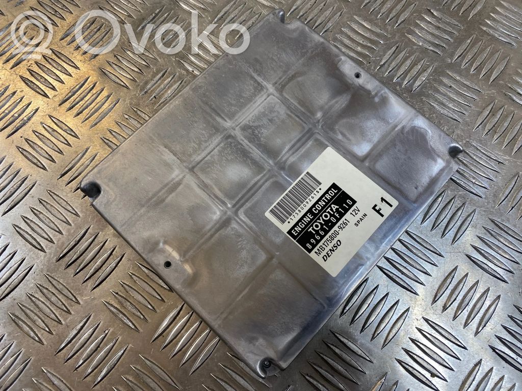 Toyota Corolla Verso AR10 Engine control unit/module 