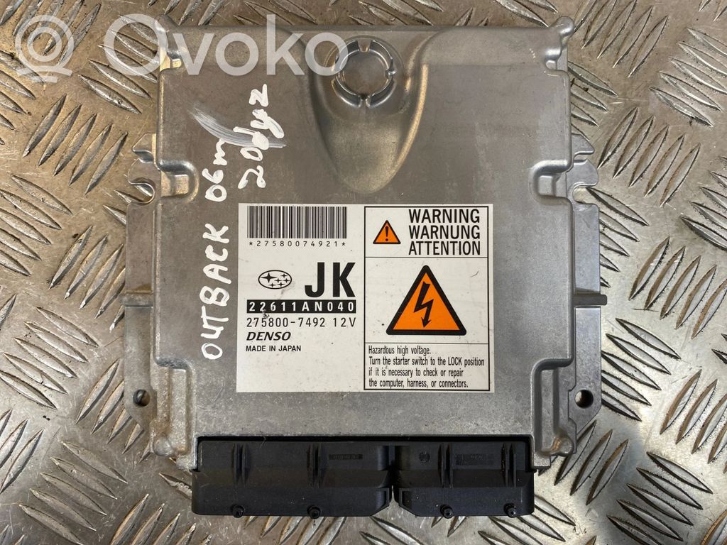 Subaru Outback Engine control unit/module 