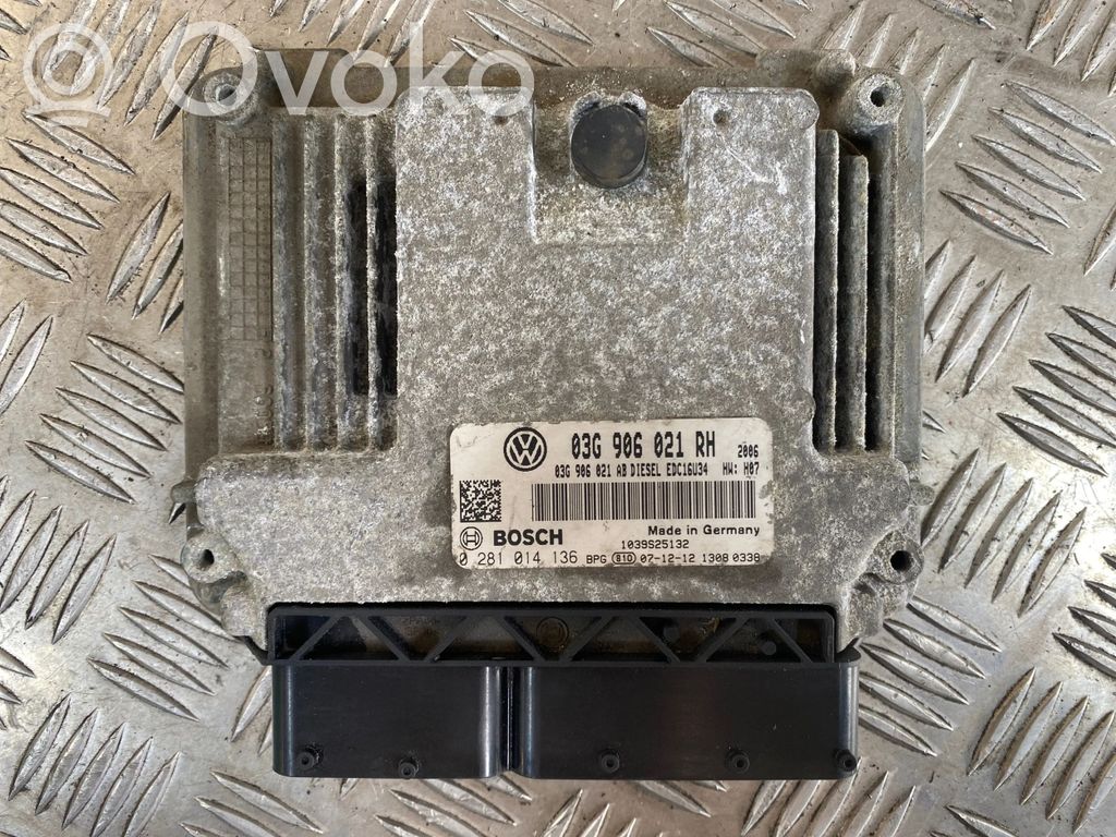 Skoda Octavia Mk2 (1Z) Engine control unit/module 