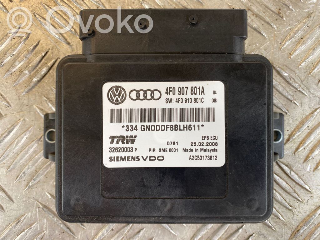 Audi A6 S6 C6 4F Brake system control unit/module 