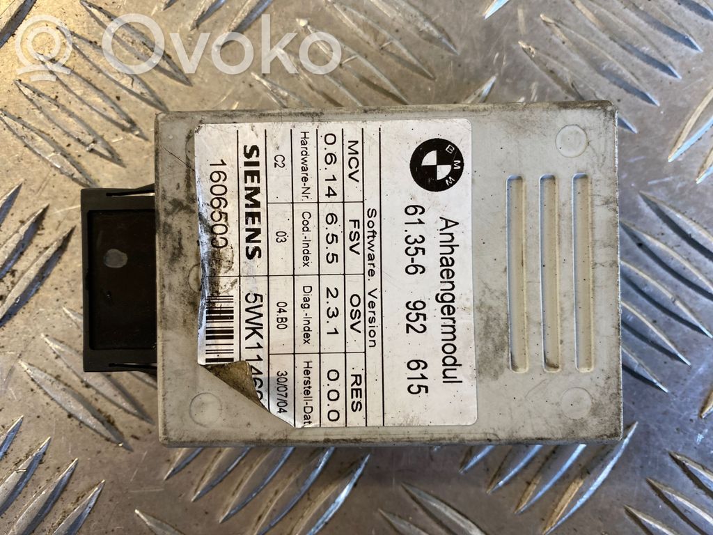 BMW 5 E60 E61 Tow bar trailer control unit/module 