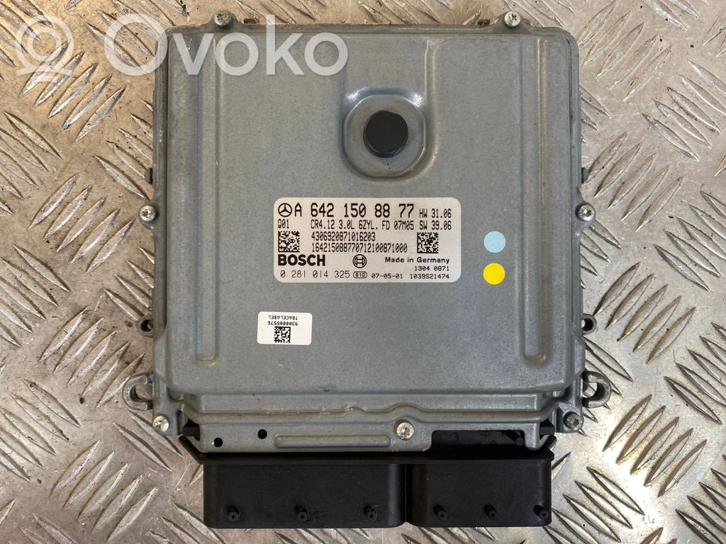 Engine control unit/module   A6421508877,1039S21474,0281014325
