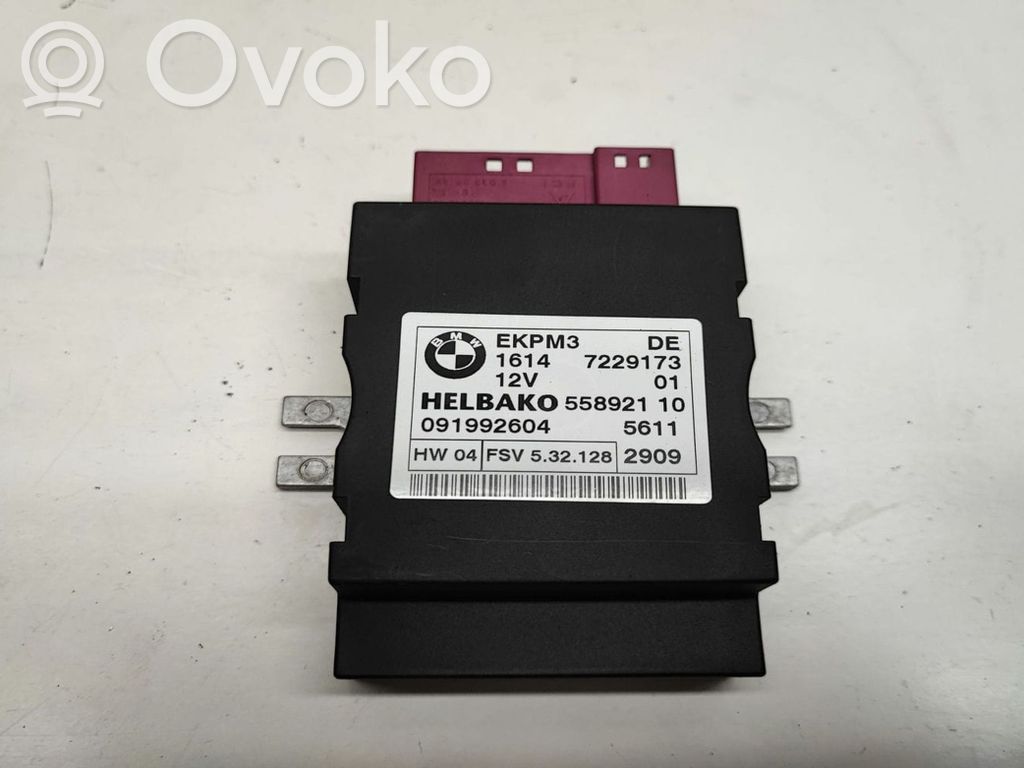 BMW 3 E90 E91 Fuel injection pump control unit/module 