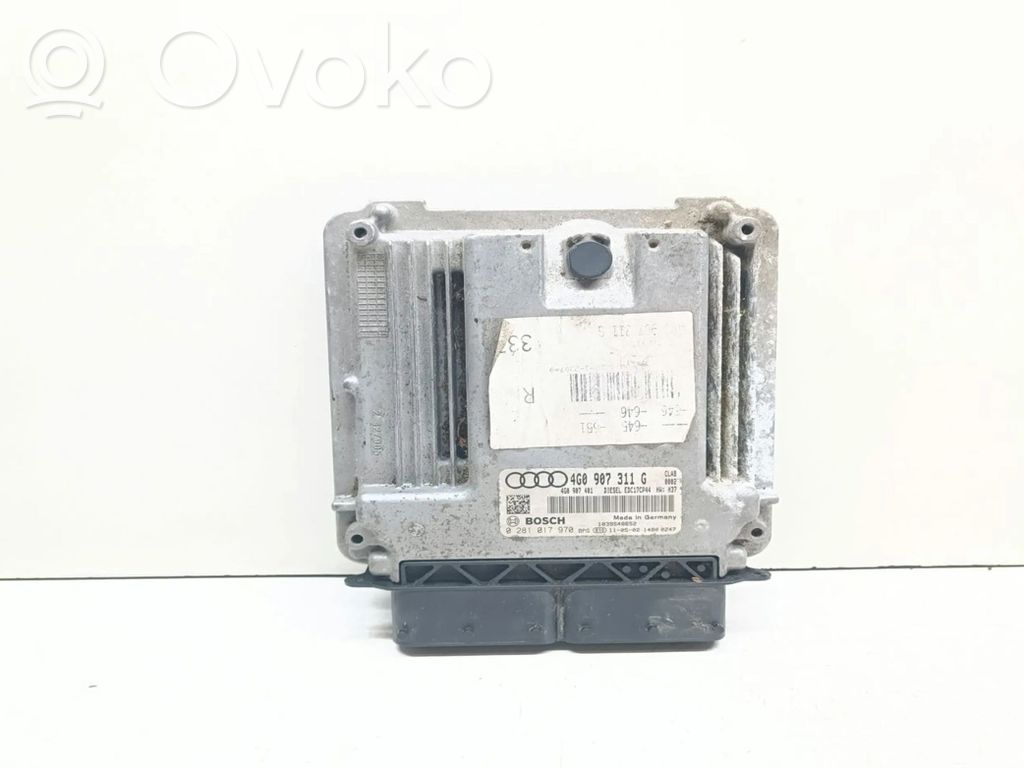 Audi A7 S7 4G Engine control unit/module 