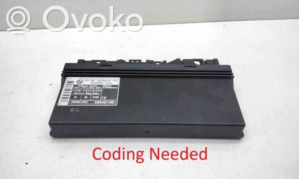 BMW 5 E60 E61 Komforto modulis 