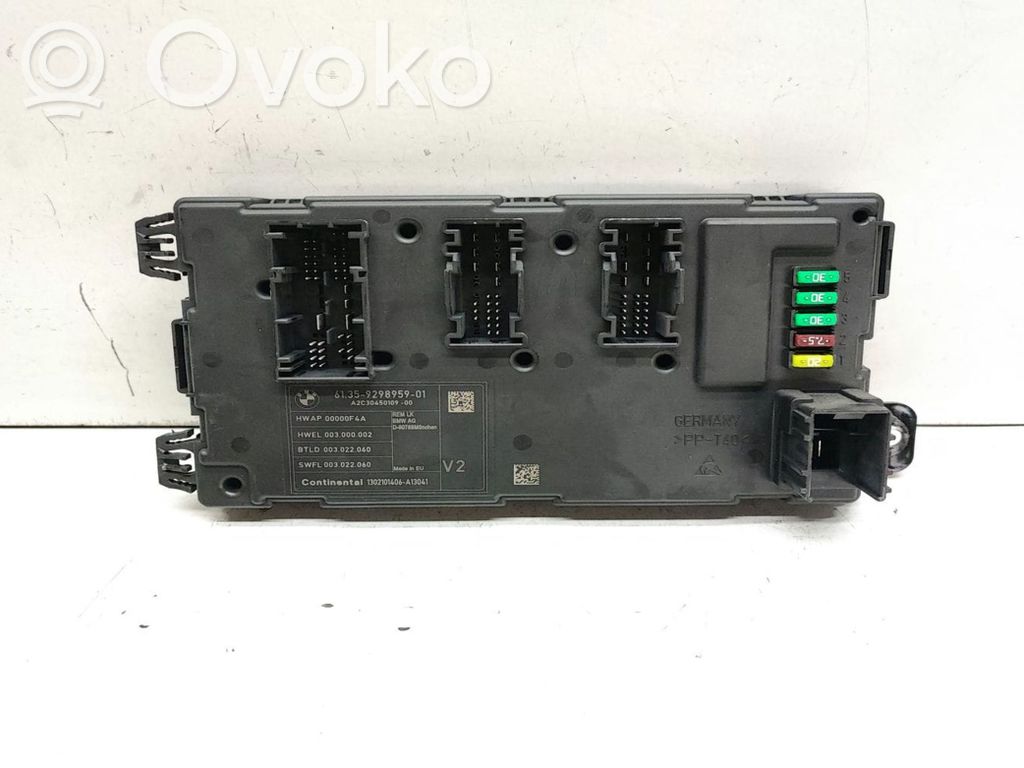 BMW 3 F30 F35 F31 Comfort/convenience module 