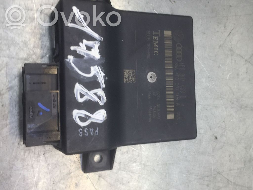 Audi A6 S6 C6 4F Gateway control module 