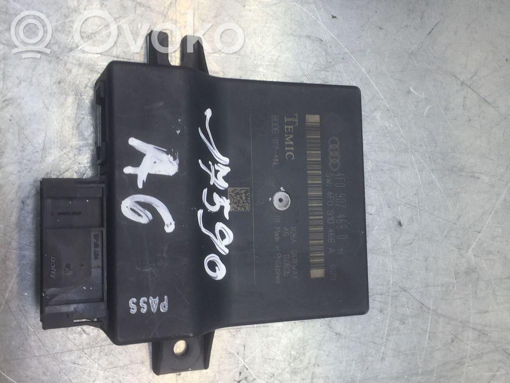 Audi A6 S6 C6 4F Gateway control module 