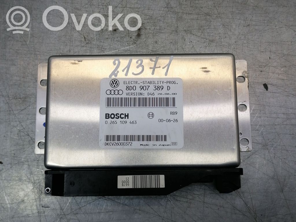 Volkswagen PASSAT B5 ESP (stability system) control unit 