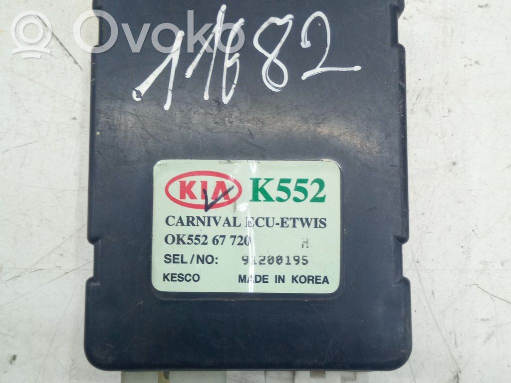 KIA Carnival Komforto modulis 