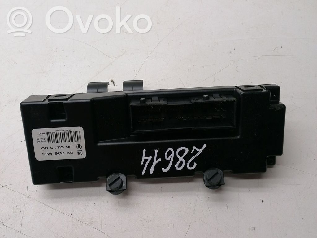 Opel Signum Module de commande de siège 