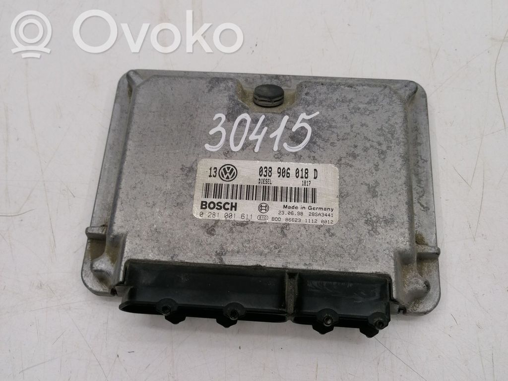 Volkswagen Golf IV Engine control unit/module 
