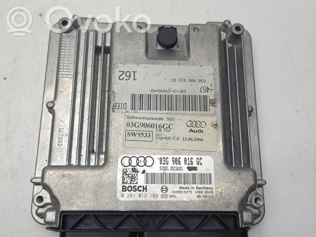 Audi A4 S4 B7 8E 8H Engine control unit/module 