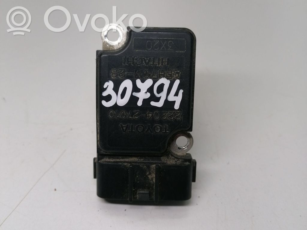 Toyota Corolla Verso E121 Mass air flow meter 