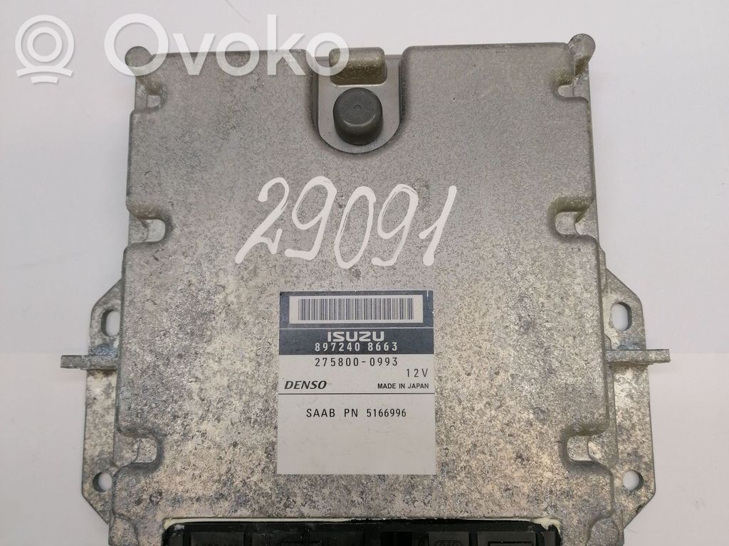 Saab 9-5 Engine control unit/module 