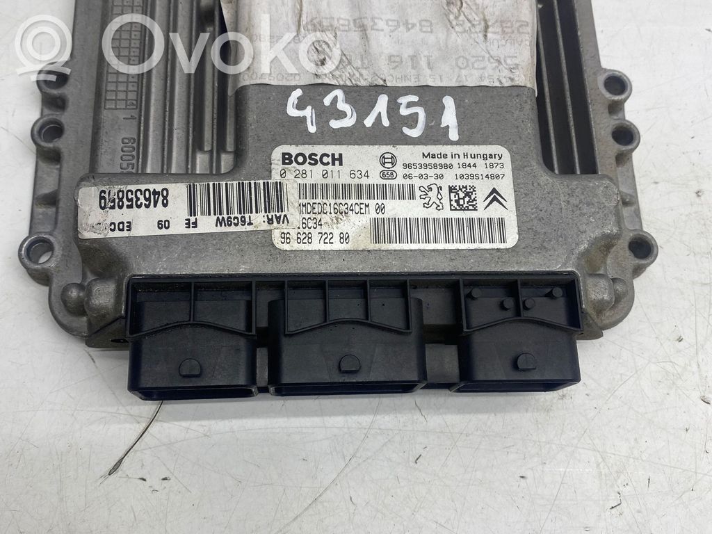 Peugeot 307 Engine control unit/module 