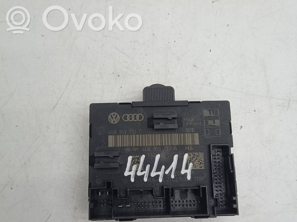 Audi A6 S6 C7 4G Oven ohjainlaite/moduuli 