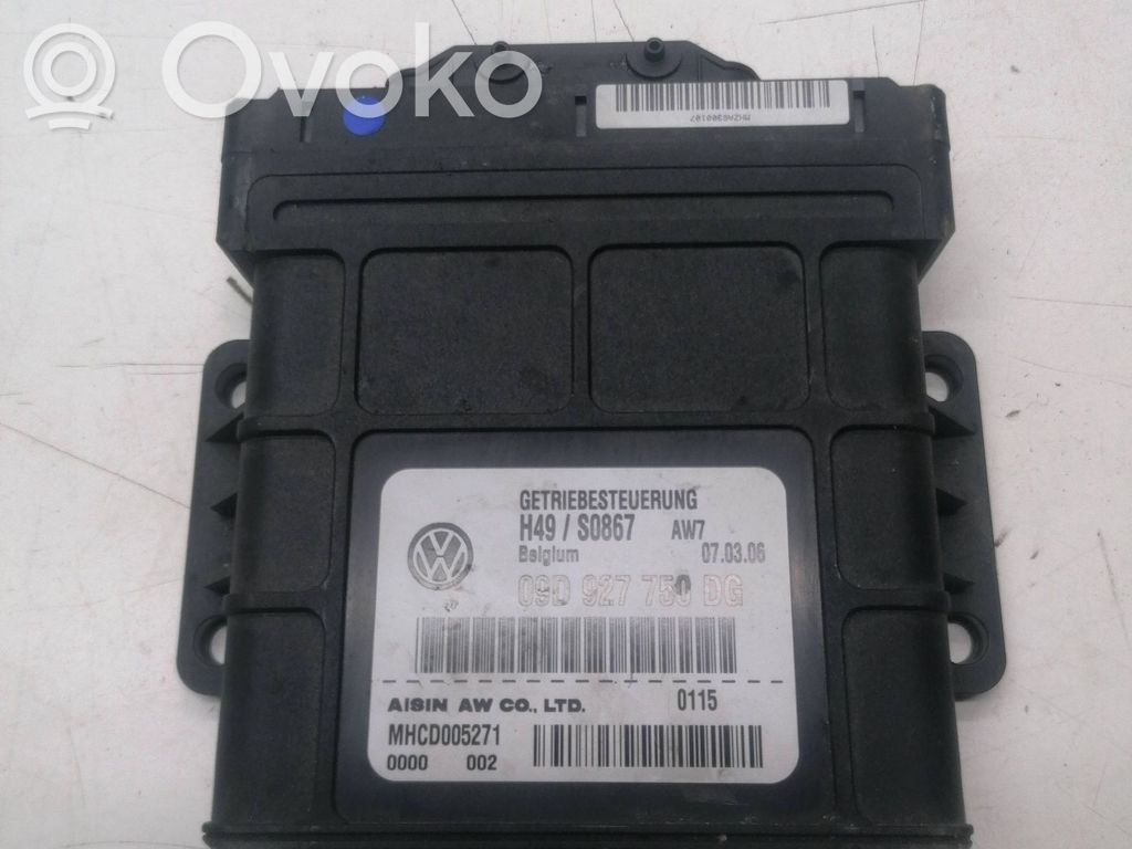 Volkswagen Touareg I Gearbox control unit/module 