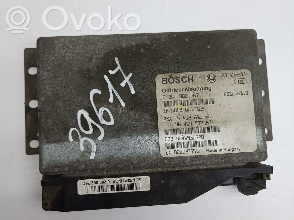 Peugeot 607 Gearbox control unit/module 