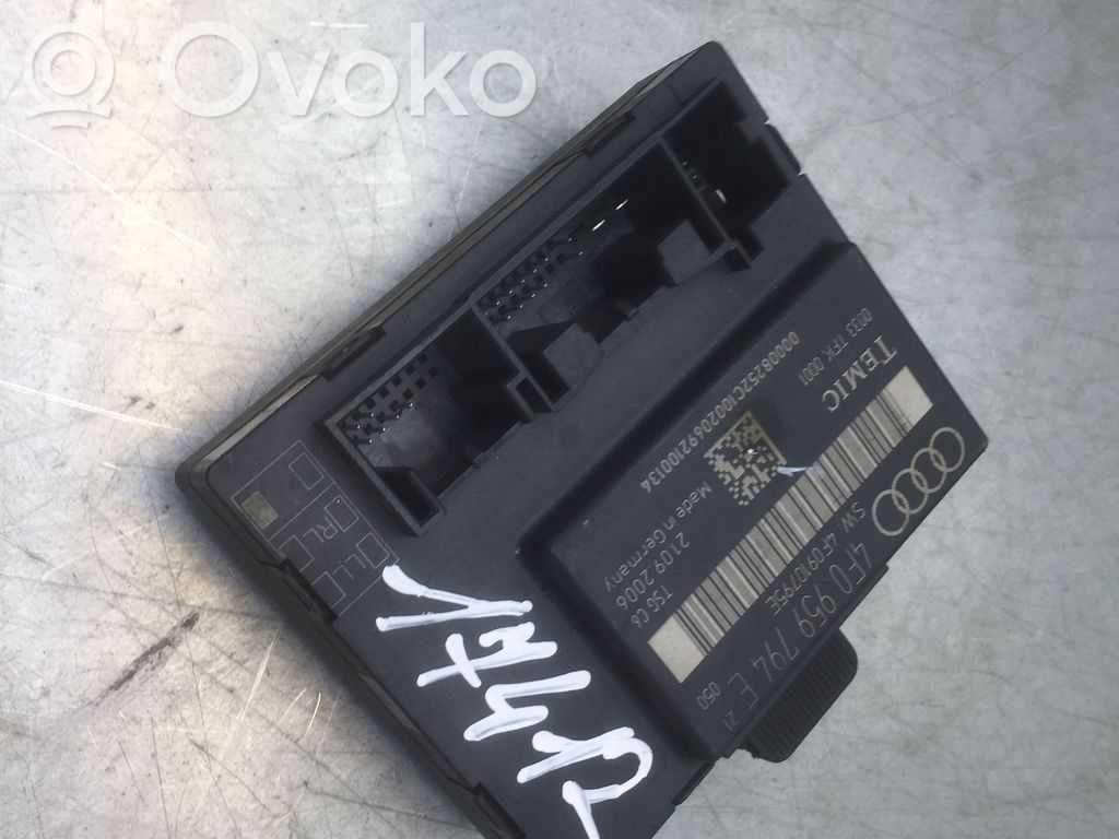 Audi A6 S6 C6 4F Door control unit/module 