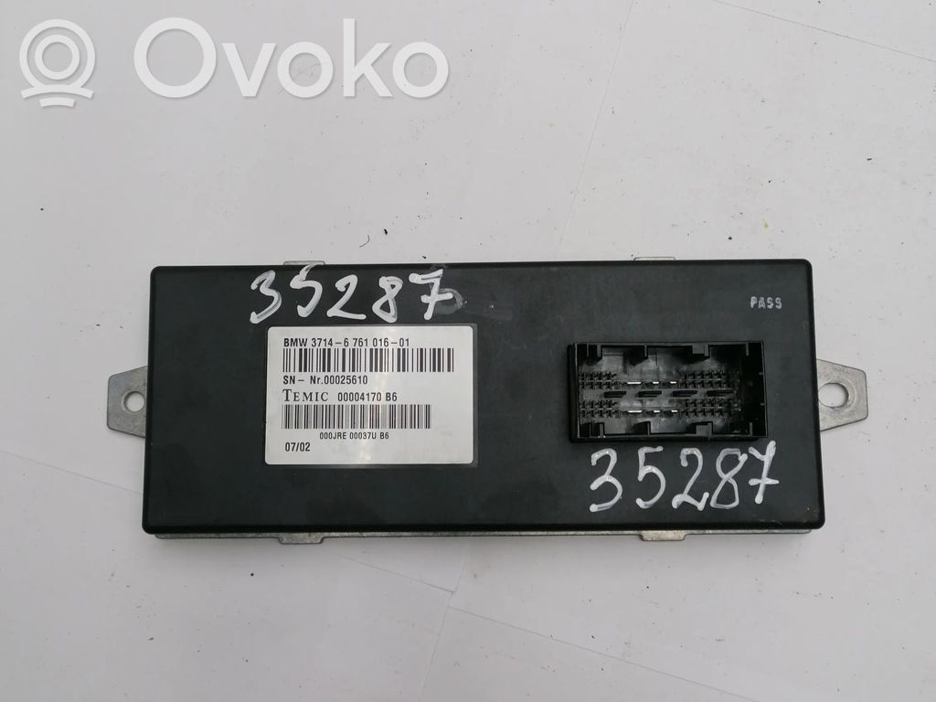 BMW 7 E65 E66 Motora vadības bloka ECU 