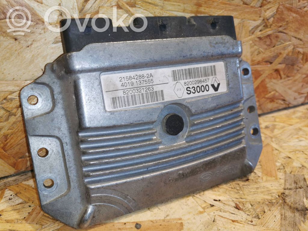 Renault Scenic II -  Grand scenic II Dzinēja vadības bloks 
