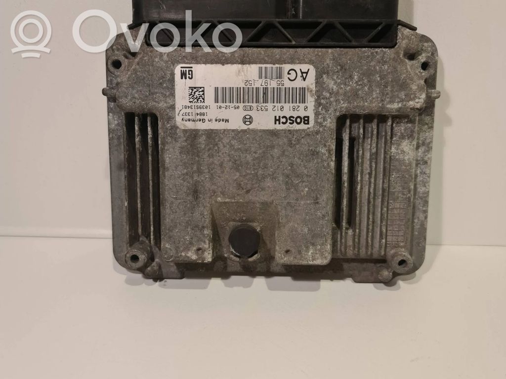 Opel Vectra C Engine control unit/module 