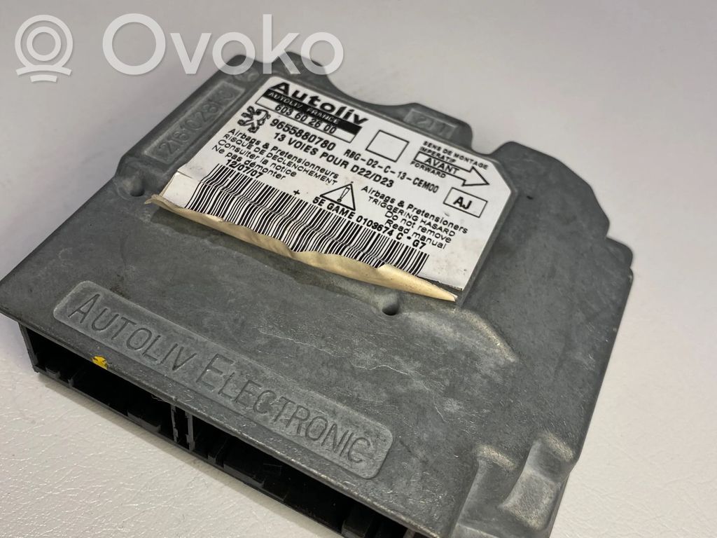 Peugeot 407 Airbag control unit/module 