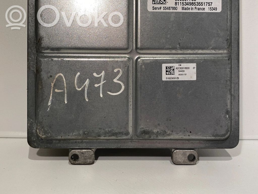 Opel Astra J Engine control unit/module 