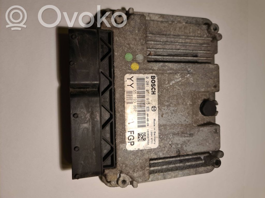 Opel Vectra C Engine control unit/module 
