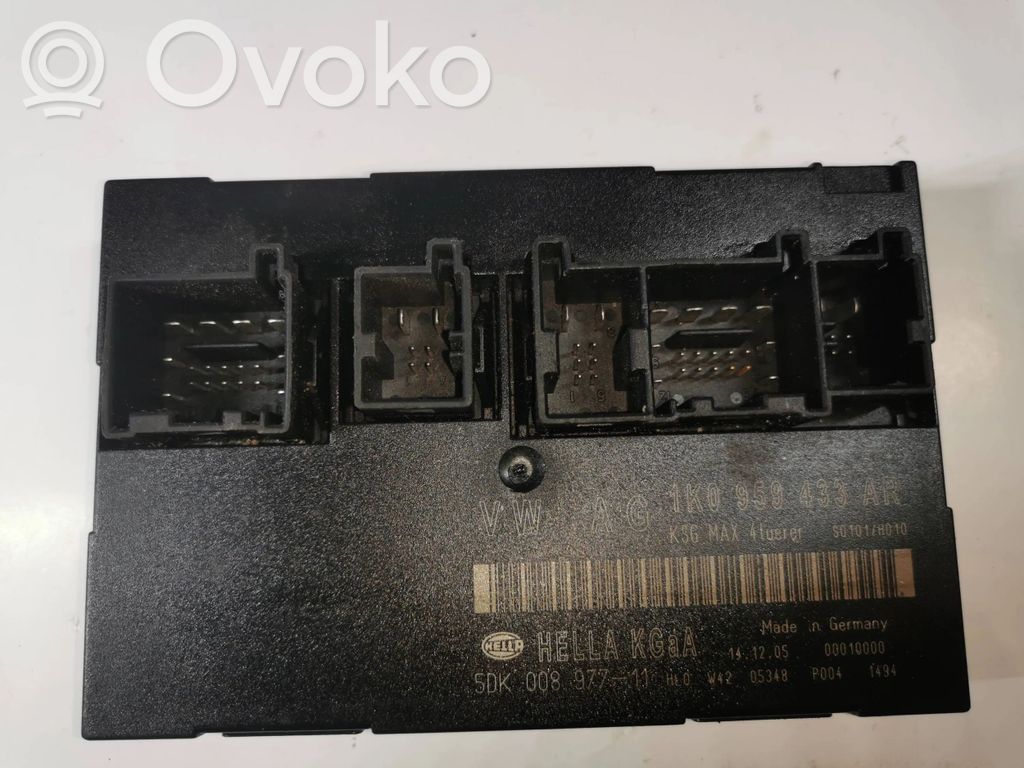 Volkswagen Golf Plus Comfort/convenience module 