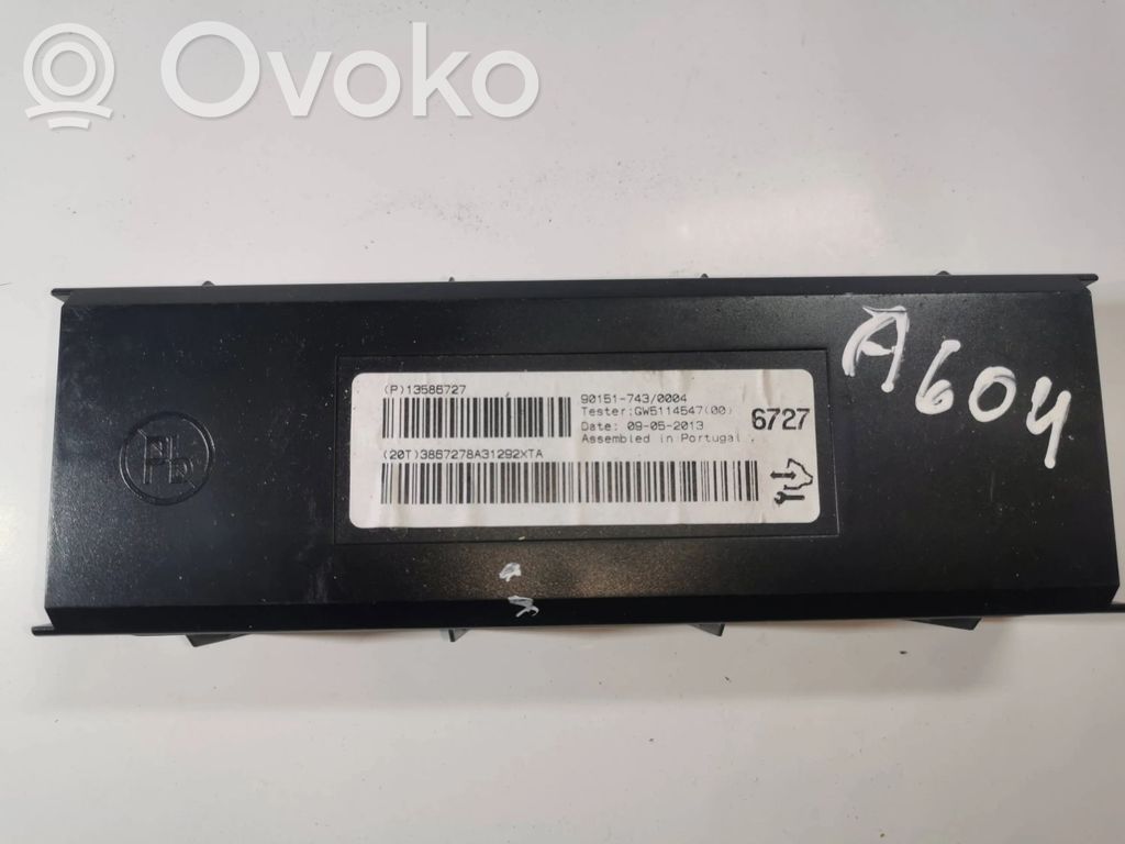 Opel Zafira C Other control units/modules 