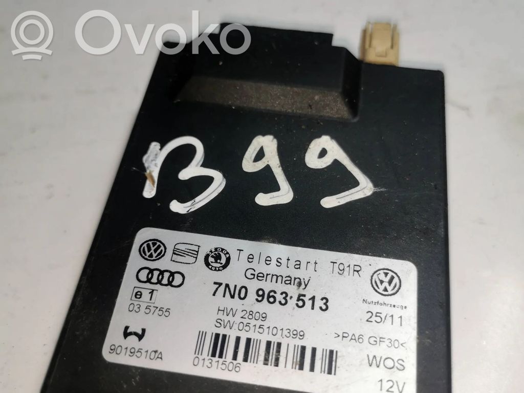 Volkswagen Caddy Autonominio šildytuvo (webastos) valdymo blokas 