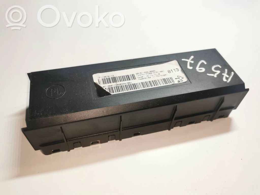 Opel Astra J Unité de contrôle climatisation / chauffage 