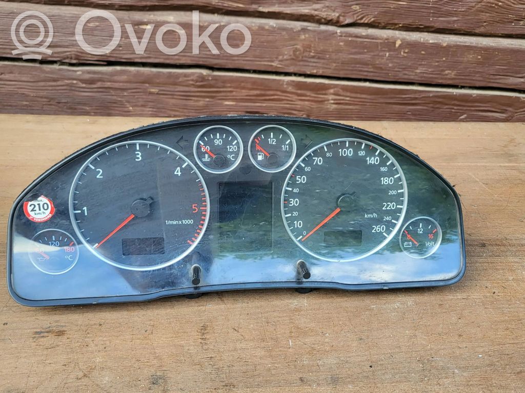 Audi A6 S6 C5 4B Velocímetro (tablero de instrumentos) 