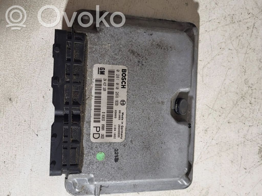 Opel Zafira A Unitate/modul de control motor 