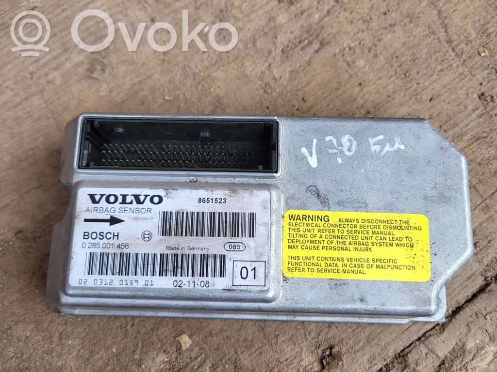 Volvo V70 Airbag control unit/module 